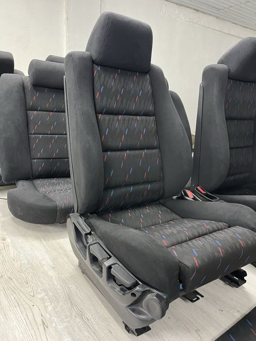 Салон от бмв е34 триколор амаретта