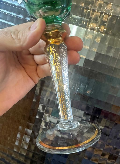 Бокал цветное стекло Германия