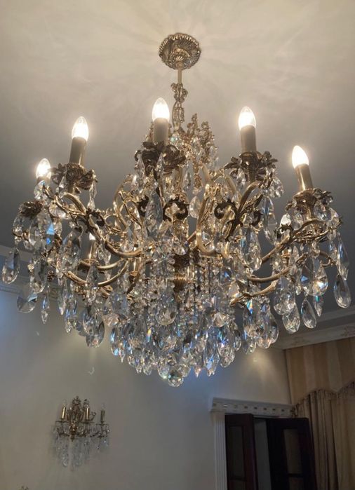 Продам хрустальные бра на стену