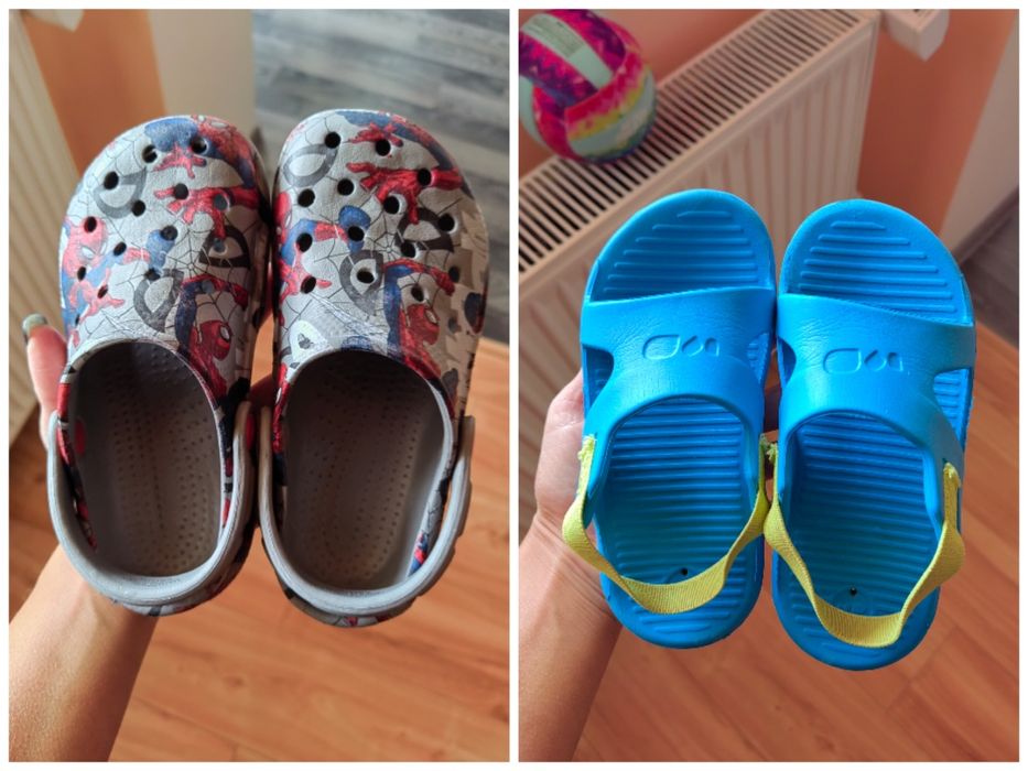 Детски Джапанки (чехли) спайдърмен за момче 27-28 номер