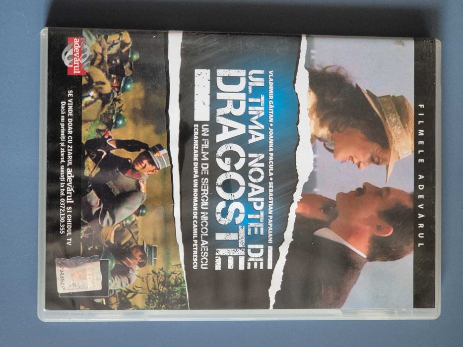 Colectie de 8 DVD-uri cu filme clasice romanesti