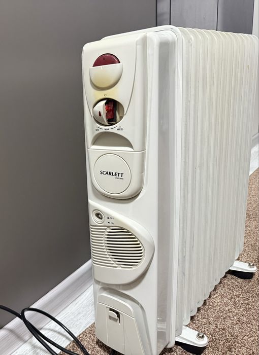 Срочно масляный обогреватель белая