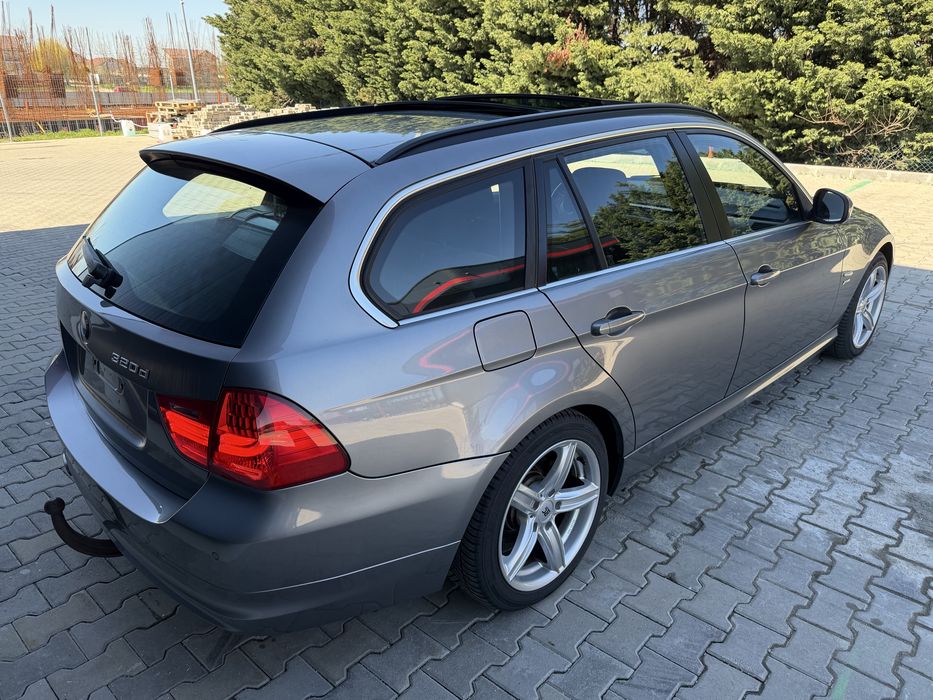 Pachet xline bmw seria 3 320 e91, pachet bare plafon Crom xenon, auto volan stanga, Craiova