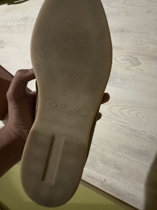 Loro Piana мокасини естествен велур Summer Walk