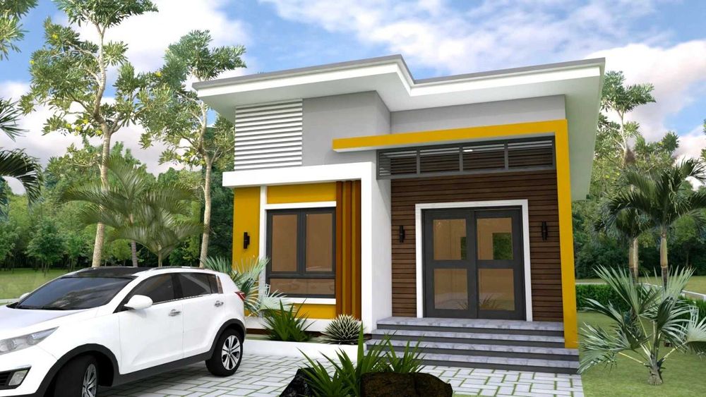 НА ИЗПЛАЩАНЕ - Луксозна сглобяема къща с 2 спални, 55 кв. м