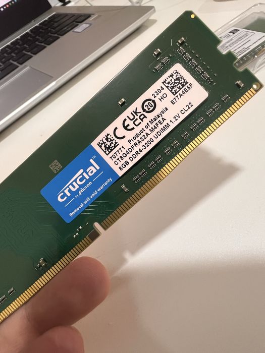 Оперативная память 8 гб DDR 4 частота 3200