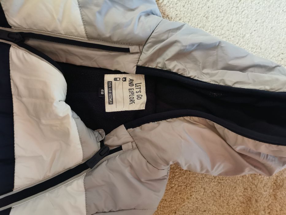 Combinezon-costum de zăpadă cu gluga bebelusi ca nou