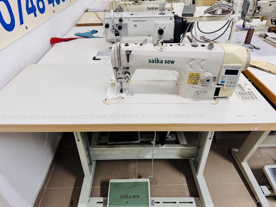 Masina de cusut liniar Full automata Saika sew motor direct drive