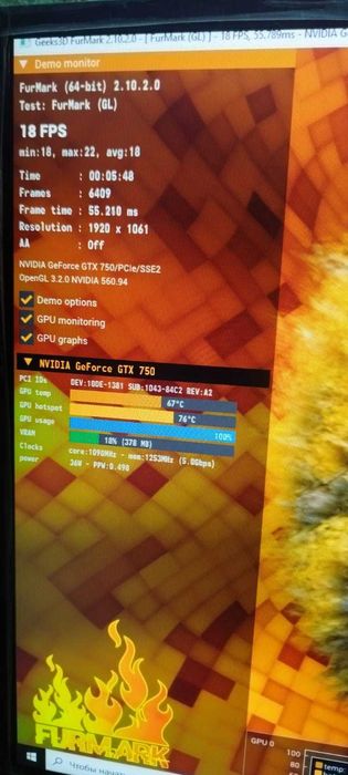 Видеокарта nvidia GTX750