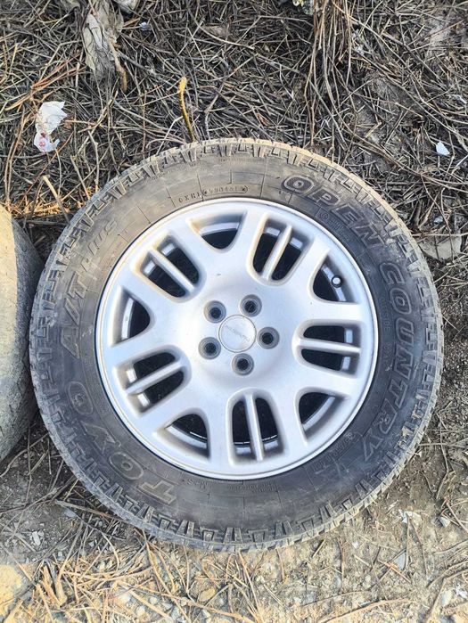 Продам диски R16 (5*100) c шинами Toyo open country a/t 215\65\16