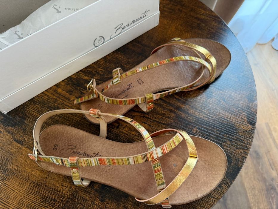 Sandale piele Benvenuti