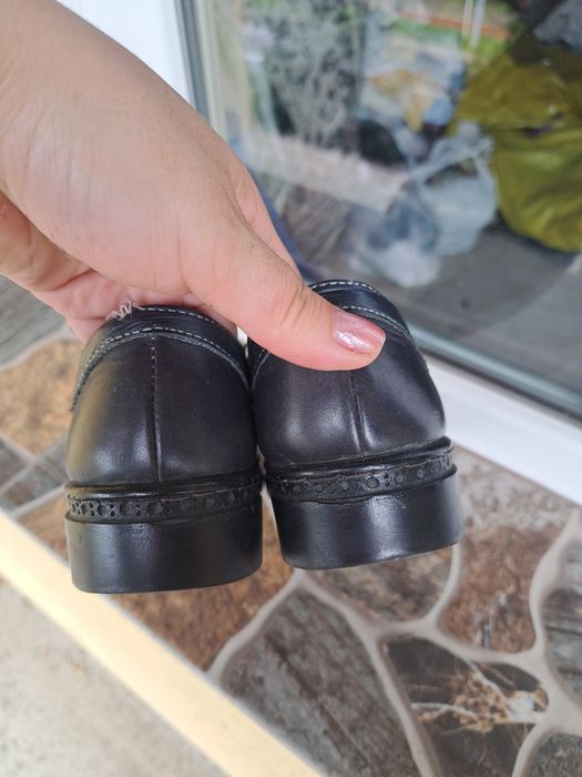 Pantofi damă cu șiret din piele naturală, Vera Pelle (38)