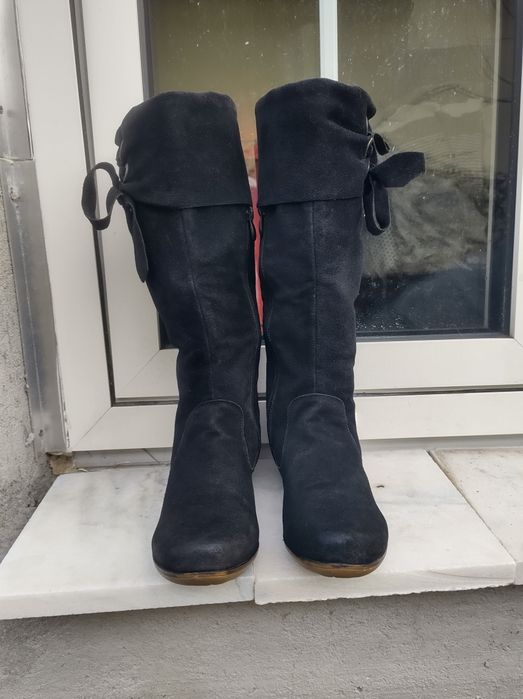 Cizme dama piele intoarsa sau nabuk 36