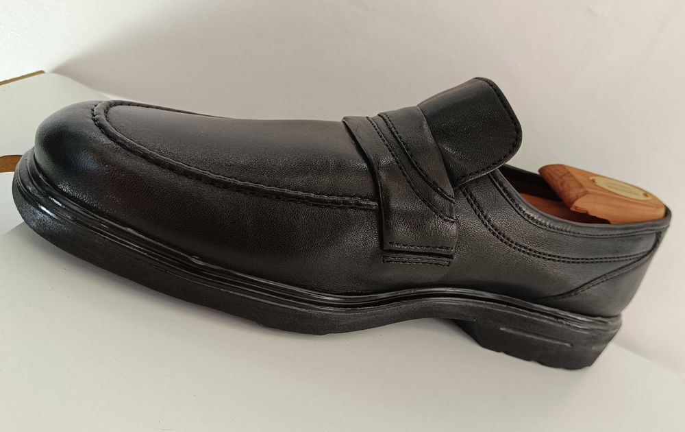 Pantofi loafers 44.5 45 penny premium Sioux piele naturala moale