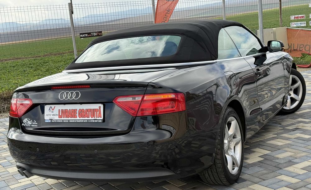 *RATE*Audi A5 Cabrio 1.8Tfsi 160CP 08/2010 Km reali Euro5 Germania!