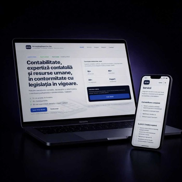 Creare Website Profesional + Google Ads / Facebook Ads