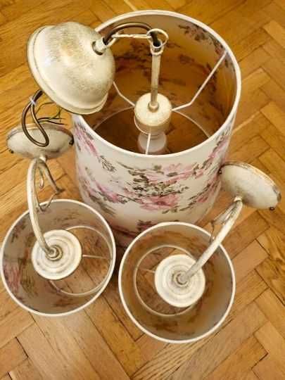 Lampa suspendata/lustra si 2 veioze perete-Jupiter Sara