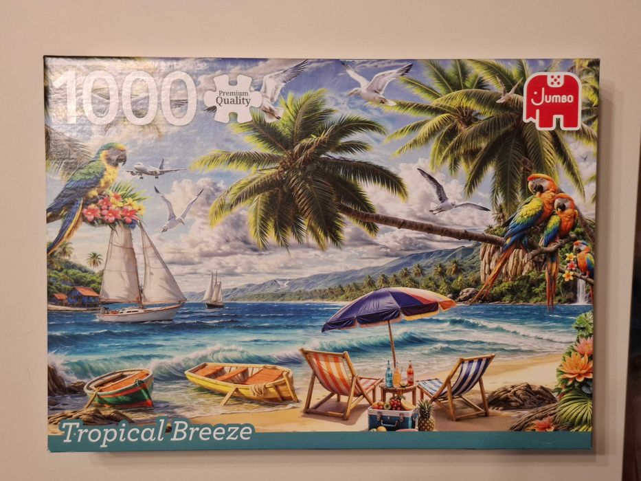 Puzzle JUMBO Tropical Breeze 1000 piese