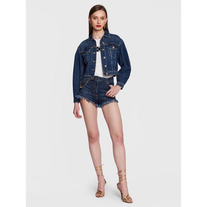 Къси дънкови панталонки elisabetta franchi