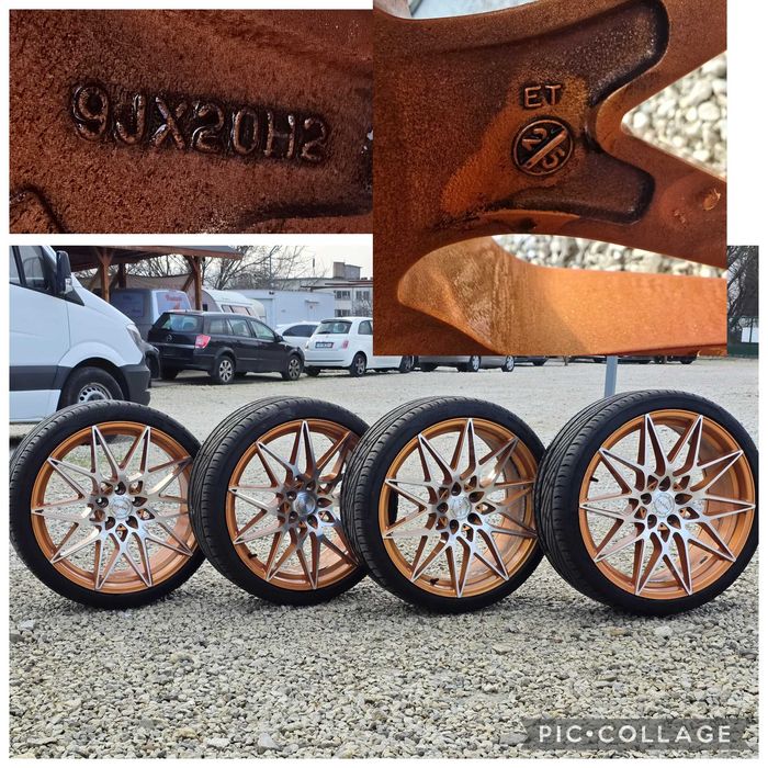 Джанти с нови гуми UNIROYAL RAIN SPORT 5  265/30/20 за AUDI /WAG/