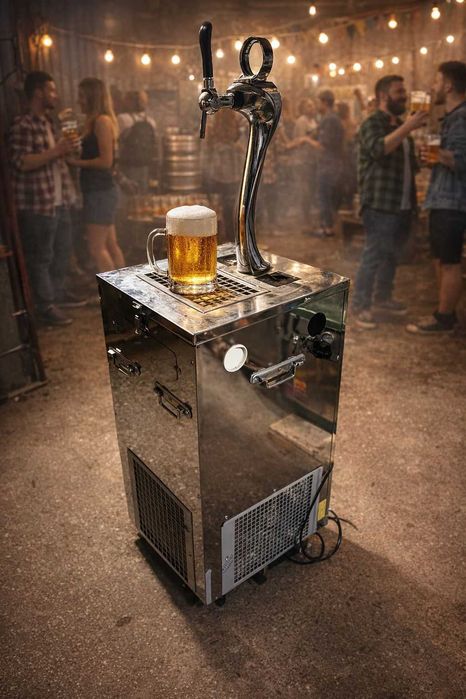 Dozator de bere de inchiriat cu 1 sau 2 robineti