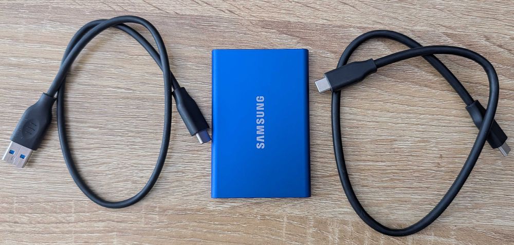SSD Extern - Samsung T7, 1TB (garantie 10.03.2027)