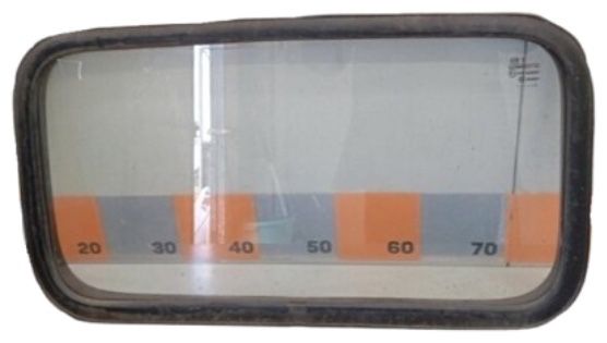Стекло кабины заднее Газель 3307,3302 (Бор)