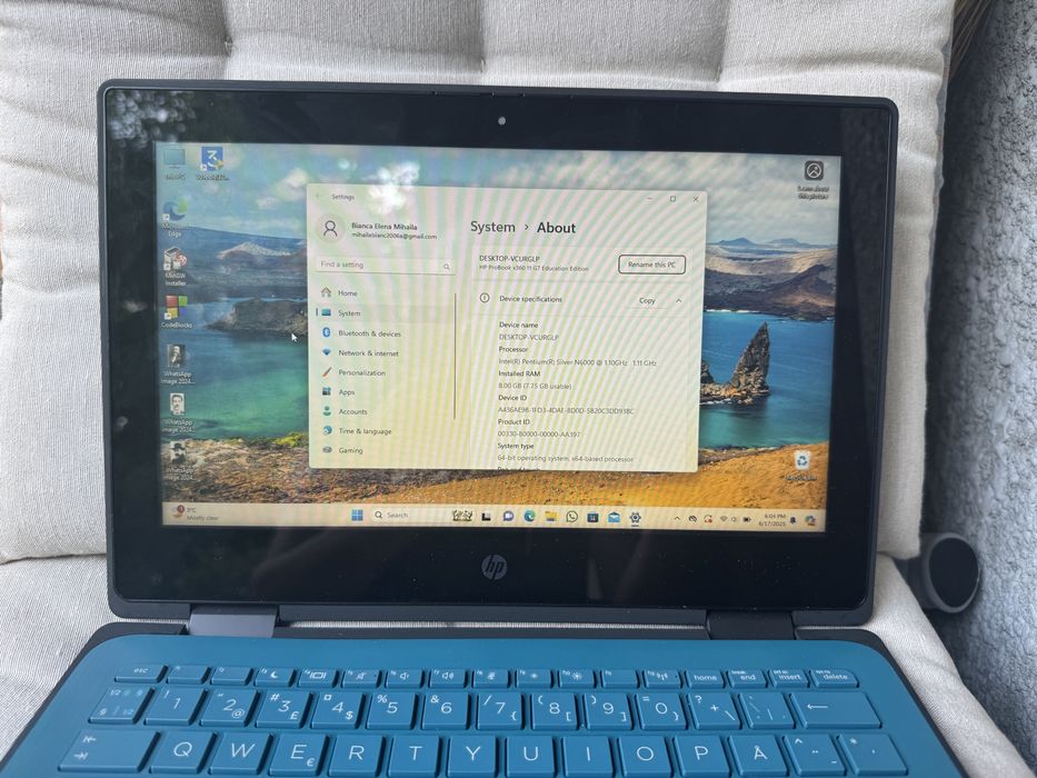 HP EliteBook Touchscreen HSN-140C 13”