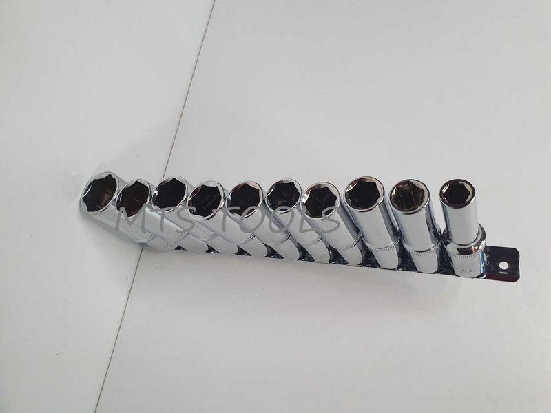 Set tubulare lungi 1/2 ” 10 piese chrome vanadium