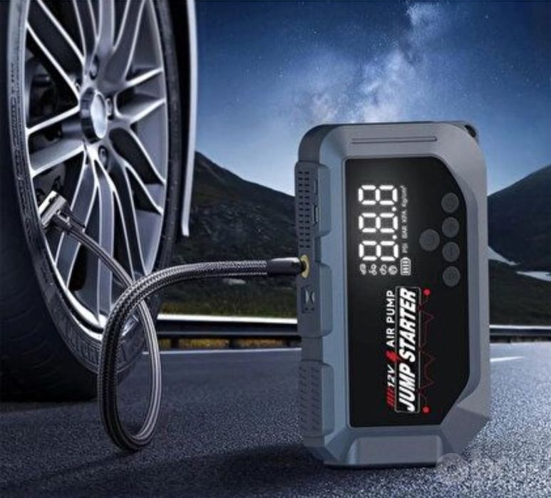 Jump starter, бустер, Повербанк, пусковое устройство, POWERBANK, pover