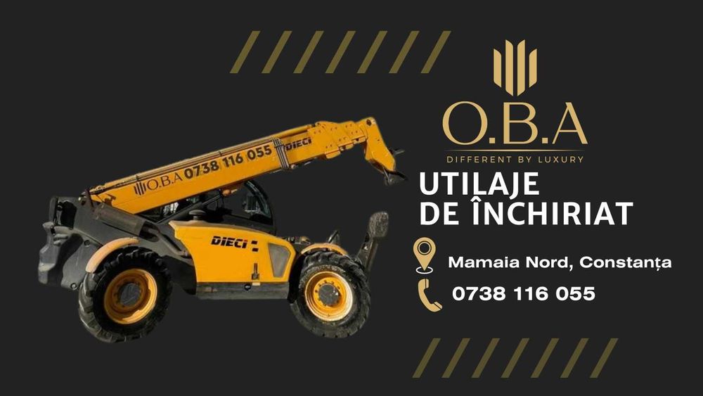 Inchiriem Utilaje Manipulare si Transport Constanta
