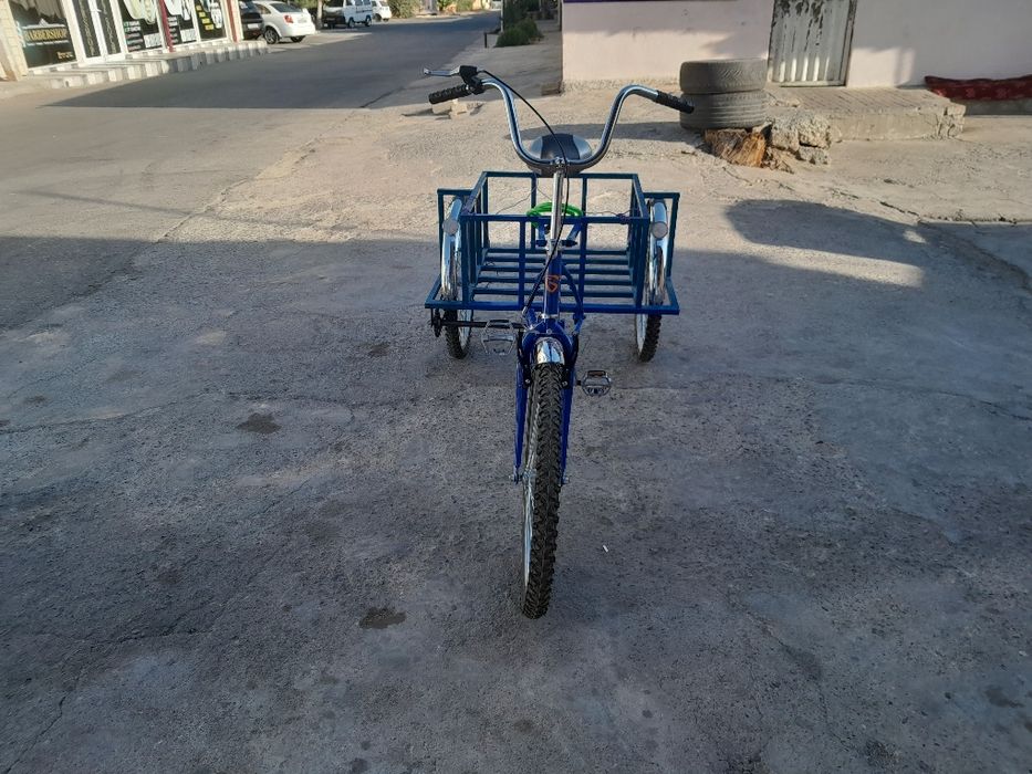 Велосипед уч балонли