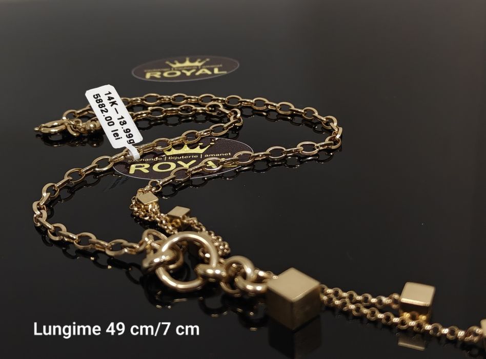 Bijuteria Royal: Lanț aur 14k/13.99 gr