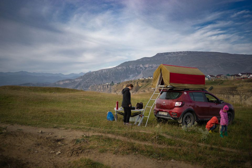 Авто палатка АП 1 на крышу авто