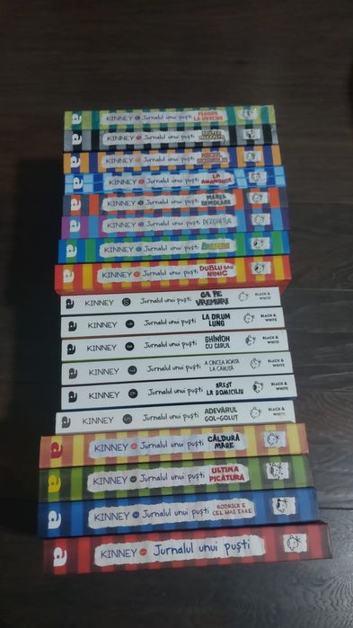 Colecție cărți Jurnalu unui puști