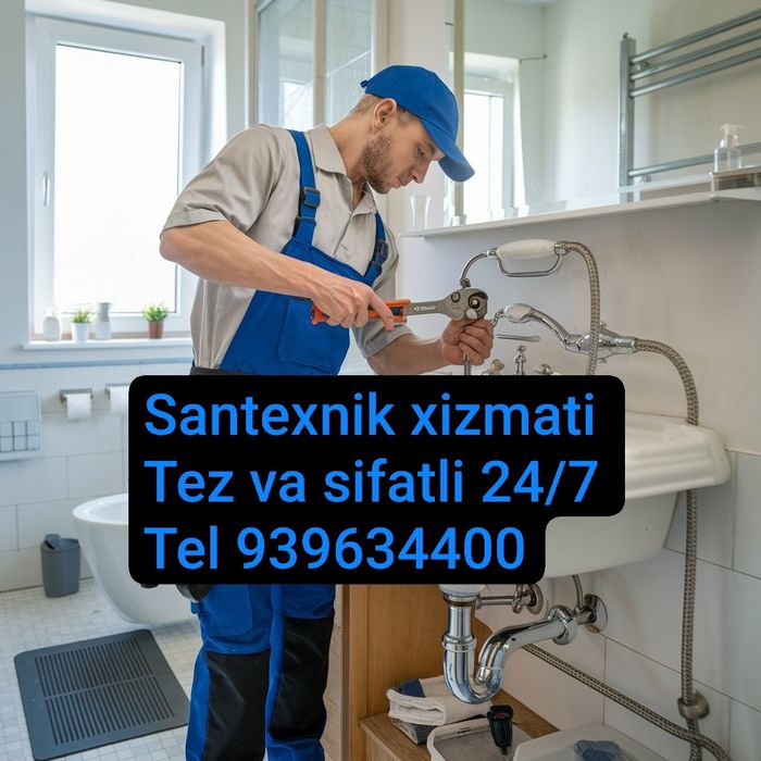 Сантехник хизмати 24/7 Santexnik xizmati