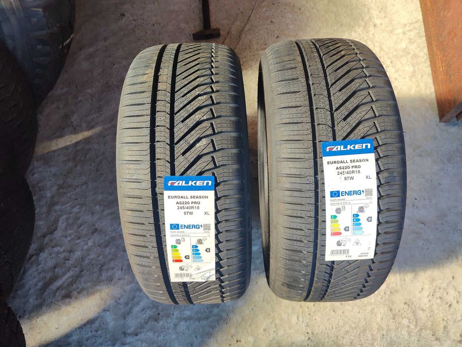 4 Нови всесезонни гуми гуми 245/40R18 Falken EuroAllSeason AS220 PRO XL 97W DOT4125