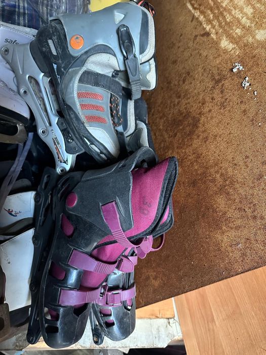 Роликиковые коньки-5шт