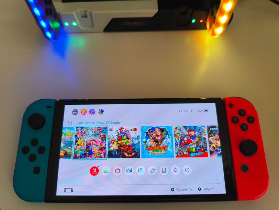 Игрова конзола Nintendo Switch Oled комплект