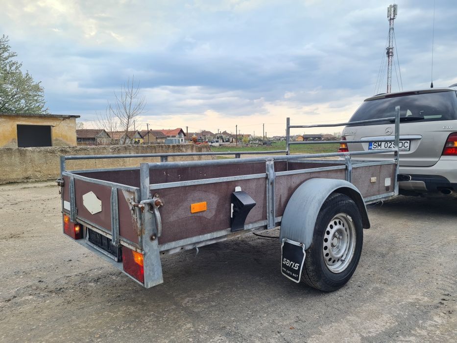 Remorca Auto Saris ( fabricatie olandeza ) 1200 kg / 1.2 t