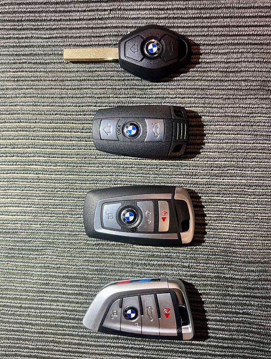 Chei complete BMW , Mercedes, Vw ,cu cip si baterie inclusă
