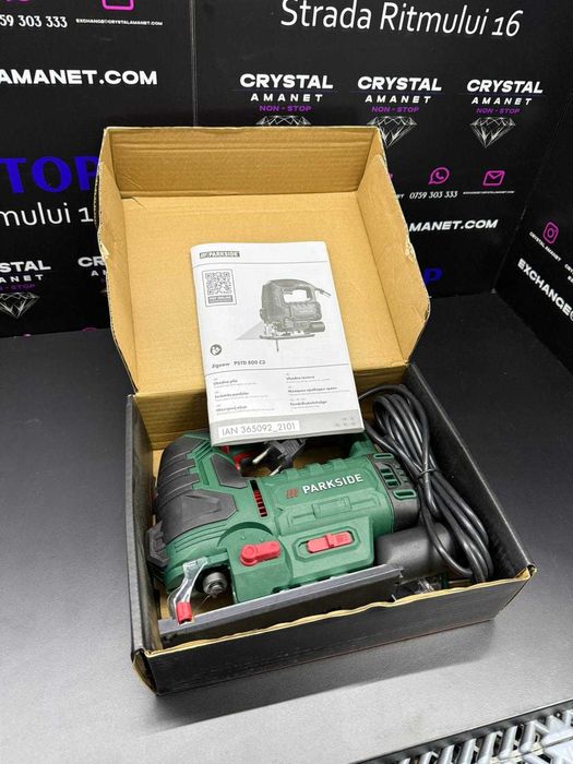 Fierastrau Circular Parkside PSTD 800 C3, Nou
