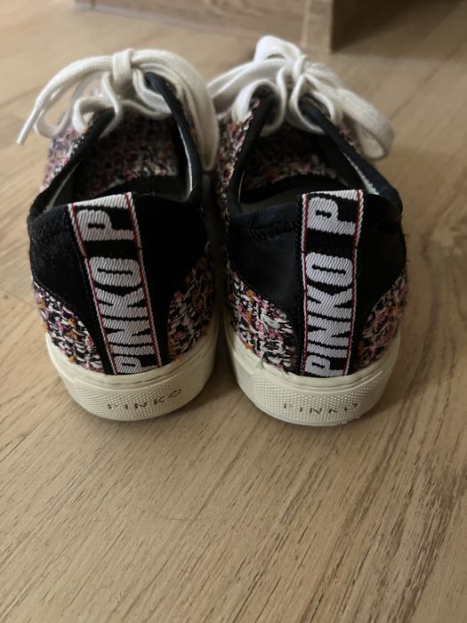 Pinko гуменки с плетени елементи