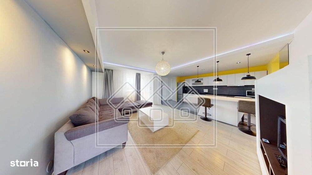 Apartament 2 camere mobilat si utilat, balcon, pod si parcare - Cartie — fotografia 1