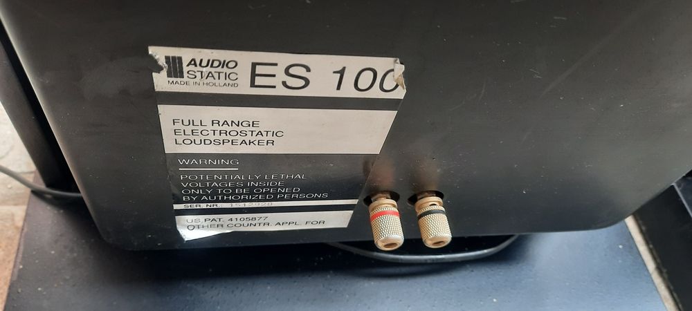 Тонколони Audio static ES100 Високочестотни Уникален модел