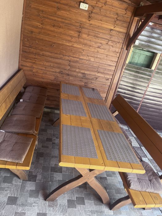 Masa cu banci 10 perso