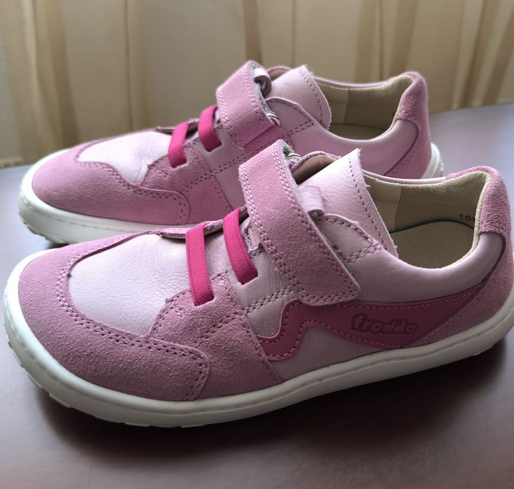 Детски боси обувки Froddo Splash Pink