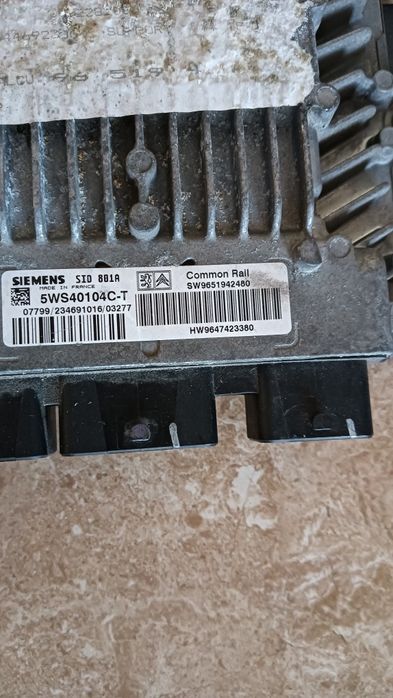 Kit pornire Peugeot 307. Siemens. Cod motor RHY.