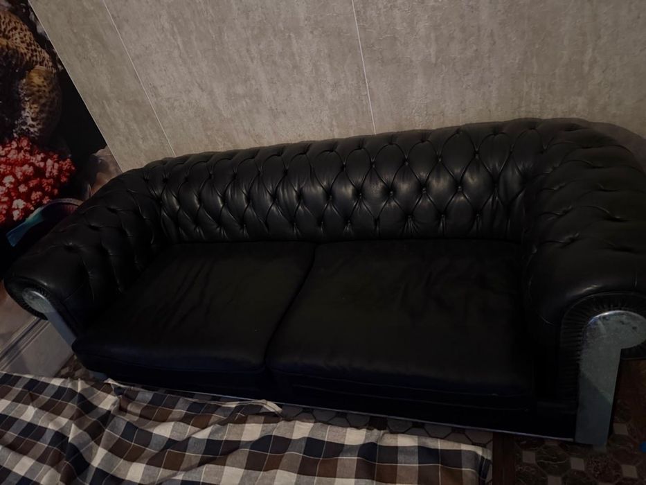 Диван кожаный 130000тг