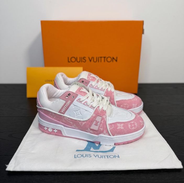 Adidasi LV Trainer Roz Pink Full Box